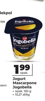 Jogurt Jogobella Mascarpone promocja w Odido