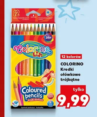 Kredki ołówkowe trójkątne Colorino promocja w Kaufland