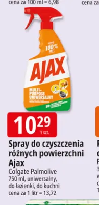 Spray do czyszczenia powierzchni do łazienki Ajax promocja w Leclerc