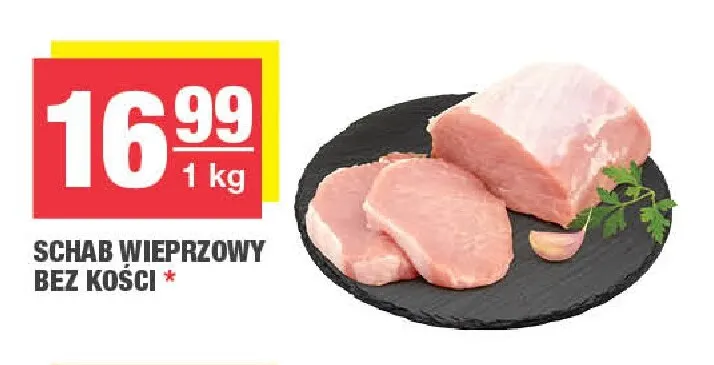Schab wieprzowy bez kości promocja w SPAR