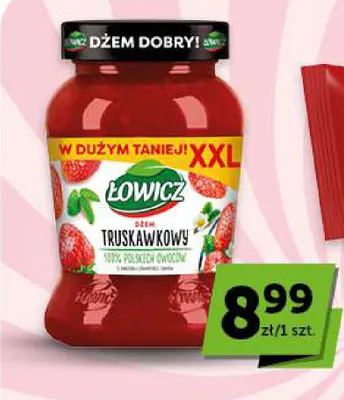 Dżem Łowicz Family promocja w Groszek