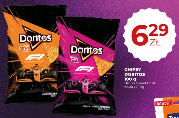 Chipsy Doritos Sweet Chilli promocja w Duży Ben