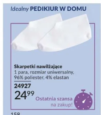 Skarpetki nawilżające promocja w AVON