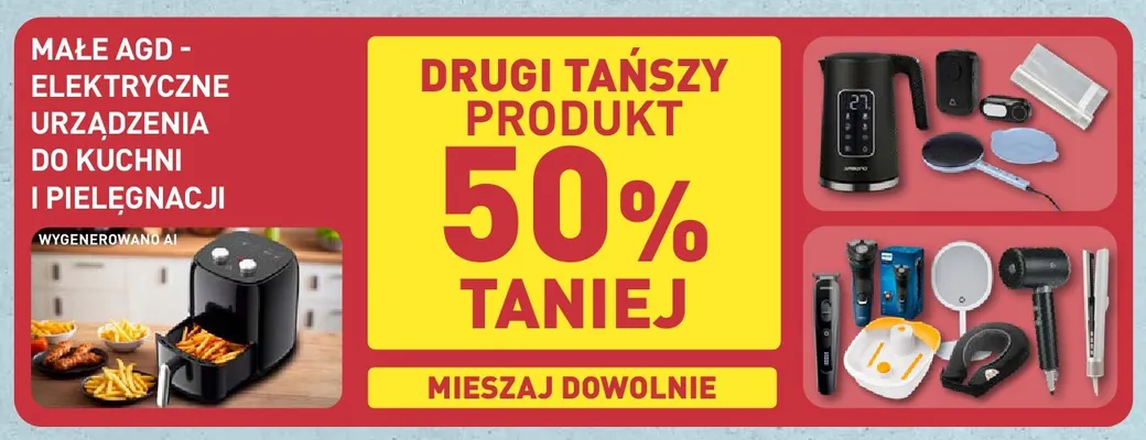 Małe AGD - elektryczne urządzenia do kuchni i pielęgnacji promocja w Aldi
