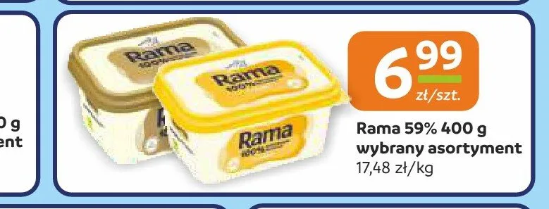 Margaryna Rama Classic promocja w Społem Częstochowa