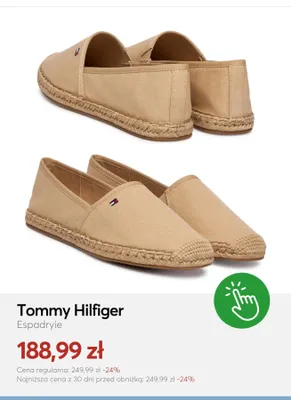 Espadryle Tommy Hilfiger promocja w eobuwie.pl