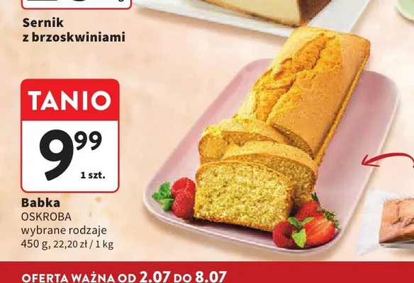 Babka Oskroba promocja w Intermarche