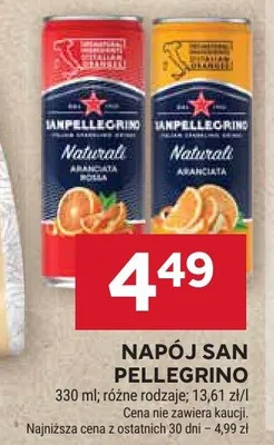 Napój San Pellegrino promocja w Stokrotka