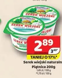 Serek wiejski naturalny Piątnica promocja w Delfin