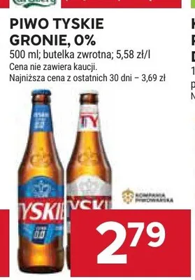 Piwo Tyskie promocja w Stokrotka
