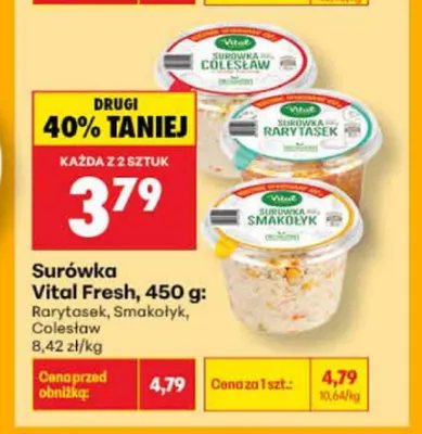 Surówka Vital Fresh Smakołyk promocja w Biedronka