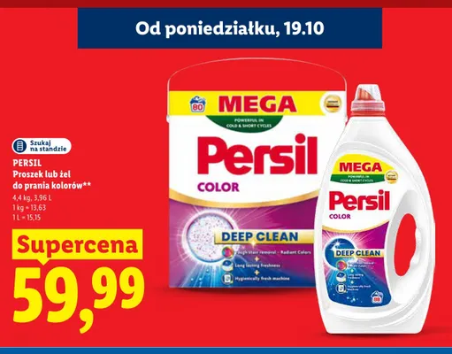 Żel do prania kolorów Persil Color Deep Clean promocja w Lidl