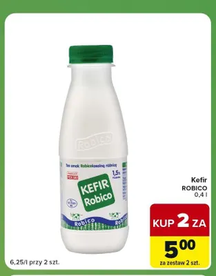 Kefir Robico promocja w Carrefour Express
