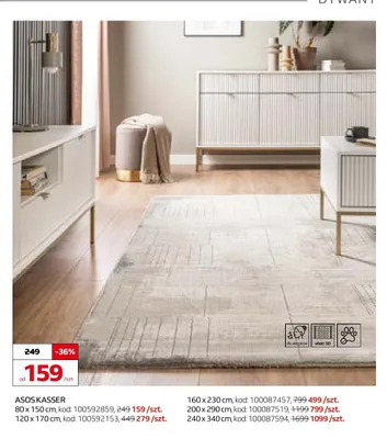 Dywan Asos Kasser 80x150 cm promocja w Komfort