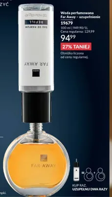 Woda perfumowana Far Away - uzupełnienie promocja w AVON