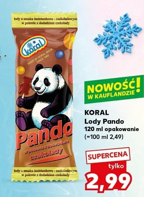 Lody Pando promocja w Kaufland