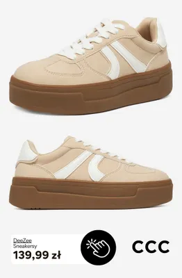 Sneakersy DeeZee promocja w CCC