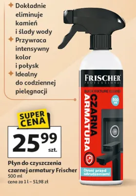 Płyn do czyszczenia czarnej armatury promocja w Auchan