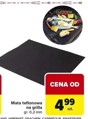 Mata teflonowa na grilla promocja w Carrefour