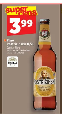 Piwo Postrizinskie promocja w TOPAZ