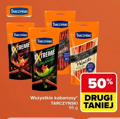 Kabanosy Extreme Jalapeno Tarczyński promocja w Carrefour Market