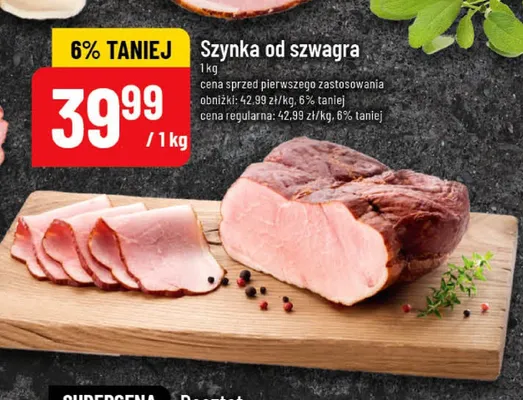 Szynka od szwagra promocja w POLOmarket