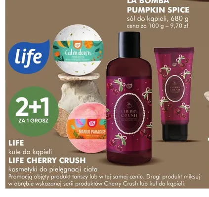Kule do kąpieli Life promocja w Super-Pharm