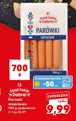 Parówki wieprzowe Stąd takie Dobre! promocja w Kaufland