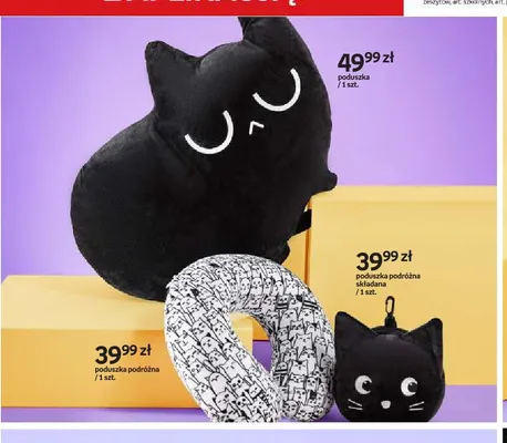 Poduszka podróżna Purrrfect School promocja w Empik