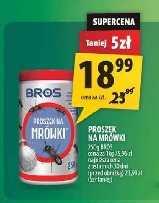Proszek na mrówki Bros promocja w Arhelan