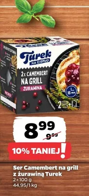 Ser Camembert na grill z żurawiną Turek promocja w Netto