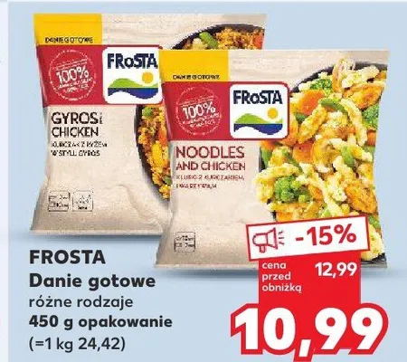 Danie gotowe FROSTA promocja w Kaufland