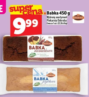 Babka 450g promocja w TOPAZ