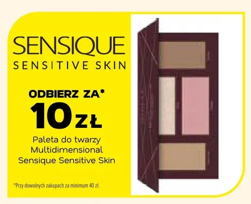 Paleta do twarzy Multidimensional Sensique Sensitive Skin promocja w Drogerie Natura