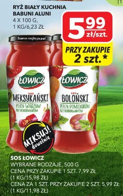 Sos Łowicz boloński promocja w Top Market