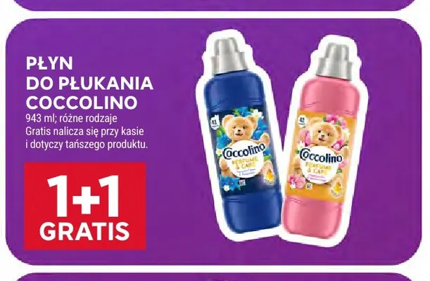 Płyn do płukania Coccolino Perfume & Care Passion Flower & Bergamot promocja w Stokrotka