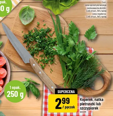 Natka pietruszki promocja w POLOmarket