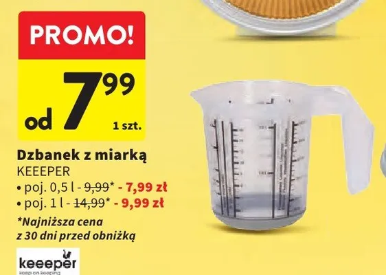 Dzbanek z miarką promocja w Intermarche