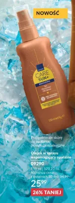 Olejek w sprayu wspomagający opalanie Avon Care Sun+ promocja w AVON