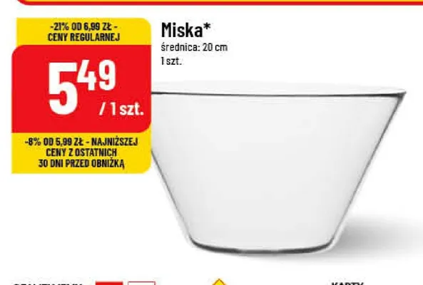 Miska 20cm promocja w POLOmarket