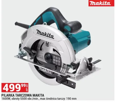 Pilarka tarczowa Makita 1600W promocja w Merkury Market