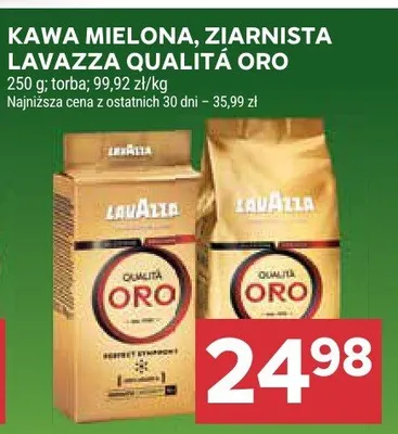 Kawa mielona, ziarnista Qualita Oro promocja w Stokrotka