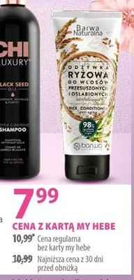 Luxury oczyszczający szampon do włosów promocja w Hebe