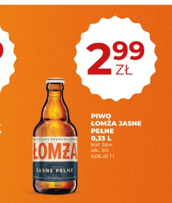 Piwo Łomża promocja w Duży Ben