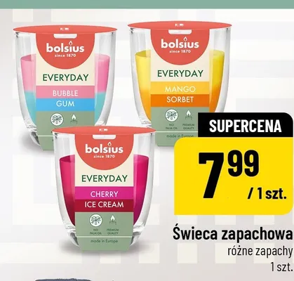Świeca zapachowa Bolsius promocja w POLOmarket