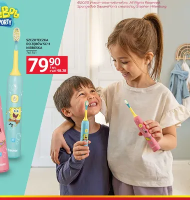 Szczoteczka do zębów Beurer SC11 niebieska promocja w Selgros