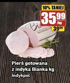 Pierś gotowana z indyka Bianka Indykpol promocja w API Market