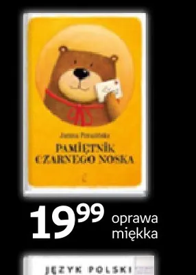 Książka Pamiętnik Czarnego Noska Wilga promocja w Empik