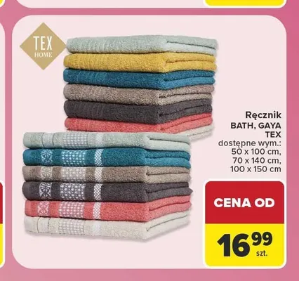 Ręcznik Bath TEX Home promocja w Carrefour