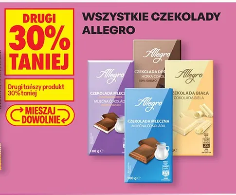 Czekolada mleczna promocja w Biedronka
